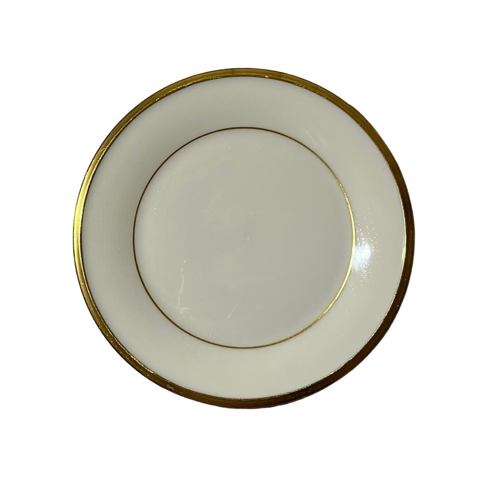 Gold Trim Lenox Eternal 6.5 Inch Plate